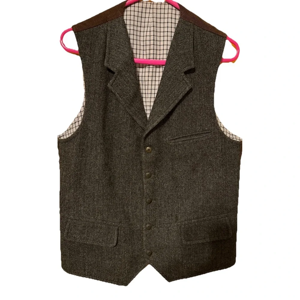 Kroon Life Luxury Levity  Vest Wool Blend Timeless Classic‎